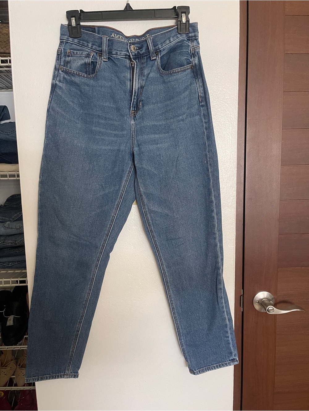American Eagle Mom Blue Jeans